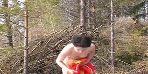 Amateur Stripping Naked Outdoors Tnaflix