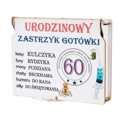 Prezent Na 60 Urodziny Dla Mamy Taty Szefa 11023067184 Oficjalne