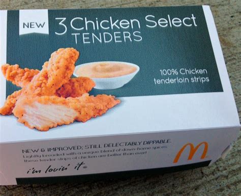 McDonald’s® Chicken Select Tenders Are Back!