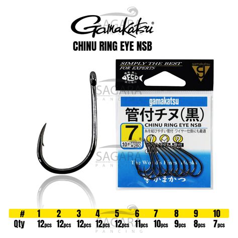 Jual Hook Gamakatsu Chinu Ring Eye Kail Galatama Kail Pancing Dasaran