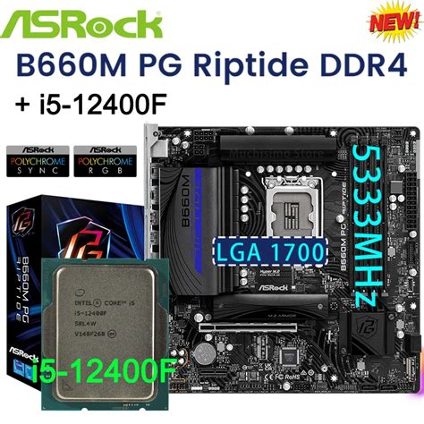 Asrock B M Pg Riptide Ddr Motherboard Intel I F Cpu Suit B