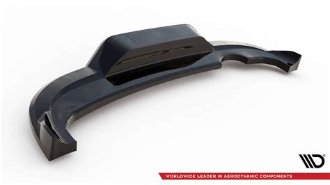 Central Rear Splitter With Vertical Bars Seat Arona FR Mk1 Facelift