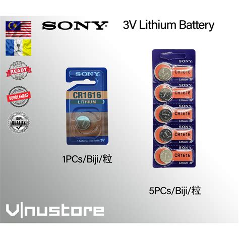 Sony V Lithium Coin Battery Cr Cr Cr Cr Cr Cr