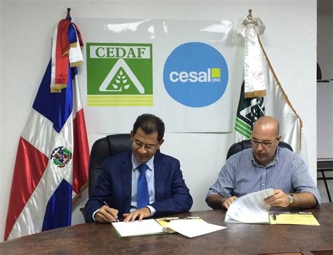 CEDAF Y CESAL Firman Acuerdo Para Desarrollar Iniciativas Conjuntas