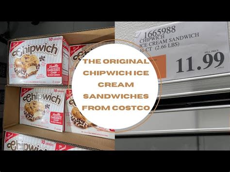 Costco Ice Cream Sandwiches