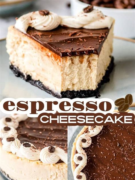 Espresso Cheesecake Recipes More