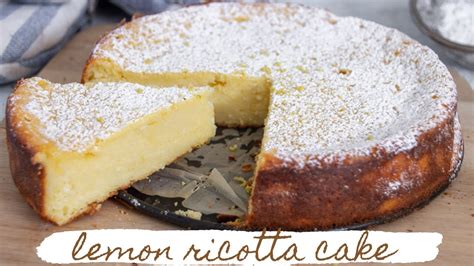 Italian Lemon Ricotta Cake Recipe No Flour Instant Pot Teacher