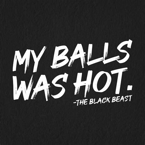 My Balls Was Hot The Black Beast Svg Png Sarcastic Funny Svg The Journey Svg Fighter Svg Funny