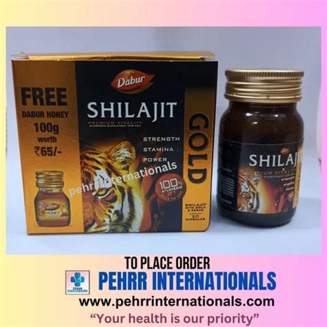 Dabur Shilajit Gold Capsules At Rs Bottle Dabur Shilajit Gold