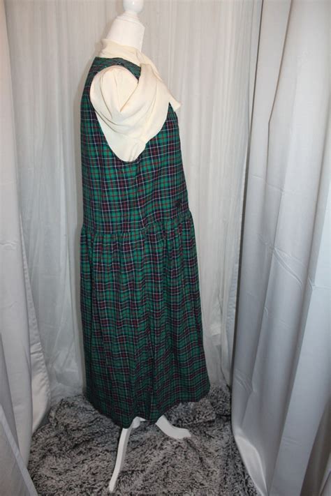 Pendleton Green And Red Tartan Dress Gem