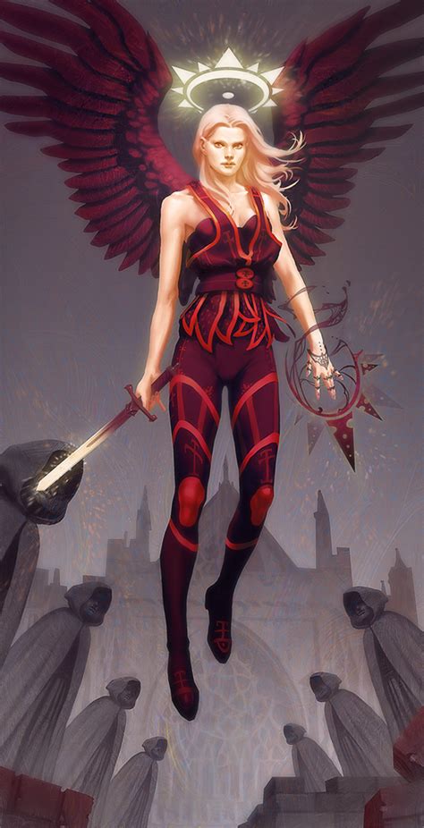 Black Winged Angel By Caleb Brown On Deviantart