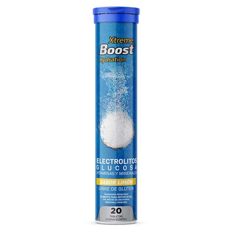 Suplemento Energy Xtreme Boost Hydration 20 Tabletas Efervescentes