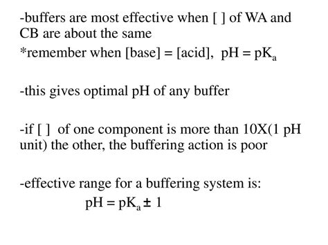 Chapter Buffers Resist Changes In Ph By Neutralizing Added Acid Or