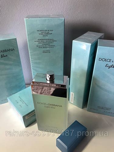 Dolce & Gabbana Light Blue Pour Femme Туалетная вода 100 мл женские ...