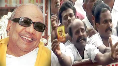 Dmk Patriarch Karunanidhi Passes Away At 94 Northeast Live