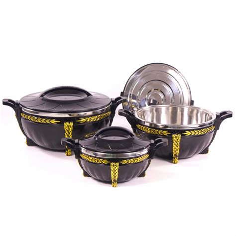Food Container Lunch Box Keep Food Warm Casserole Set Hot Pot 3PCS China Keep Warm And