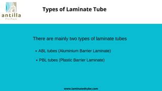 Laminate Tube Ppt