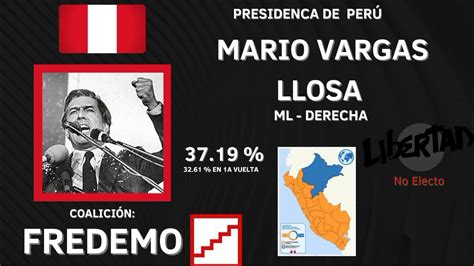 Jingle De Mario Vargas Llosa Elecciones Presidenciales De Perú 1990