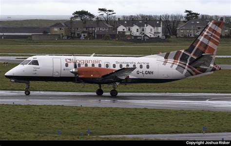 Loganair Saab B G Lgnh Isle Of Man Airport Egns Iom Flickr