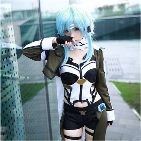 Sword Art Online Ggo Asada Shino Sinon Phantom Bullet Anime Cosplay