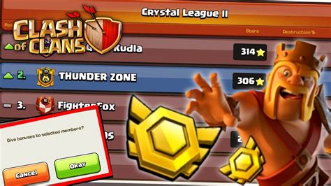 Get Extra Bonus Medals In Clan War League Clash Of Clans Youtube