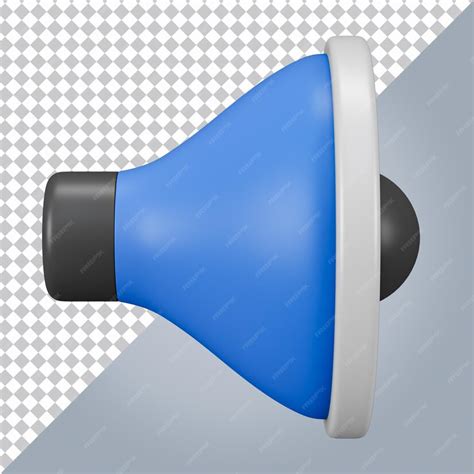 Premium Psd 3d Sound Speaker Icon