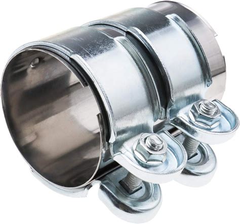 Be In Your Mind 55x95mm Car Exhaust Pipe Sleeve Muffler Clamp ...