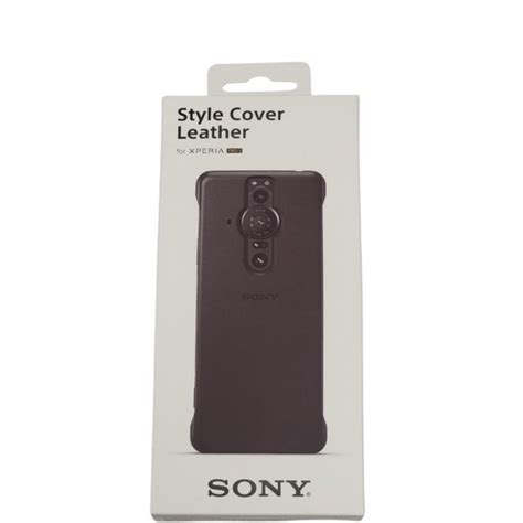 Official Genuine Sony Xqz Clbe Style Cover Leather Case For Xperia Pro