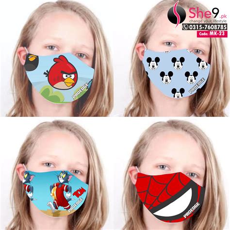 Face Mask Printed Buy Online in Paksitan - She9.Pk