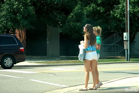 College Freshman Girls Candid Telegraph