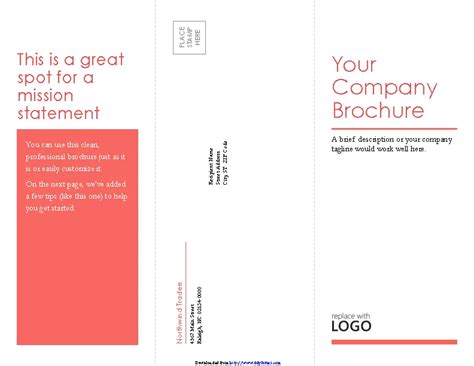 Tri Fold Business Brochure Template 3 - PDFSimpli