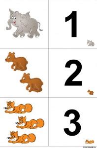 Сосчитай животных | mamadelkimamadelki