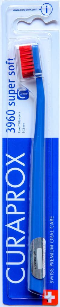 Зубная щетка Curaprox "Supersoft" CS 3960, диам. 0,12 мм., супермягкая ...