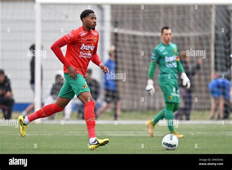 Zech Medley 3 Of Oostende Pictured During A Friendly Pre Season Game