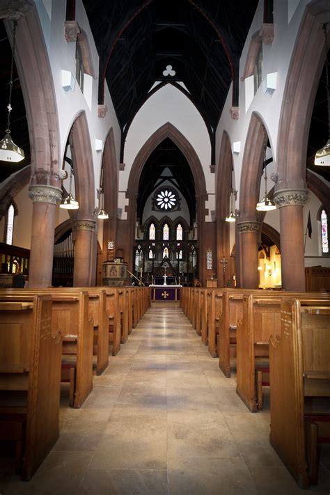 Aisle St Mark's Church, Pensnett Free Stock Photo - Public Domain Pictures