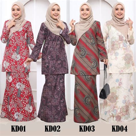 Kurung Moden Design Baju Kain Batik Viral Yang Di Nanti Design Batik