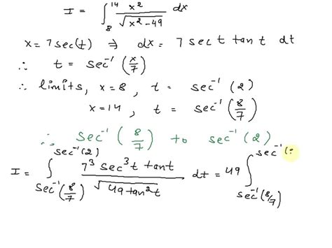 Solved Evaluate The Definite Integral Using The Given Integration