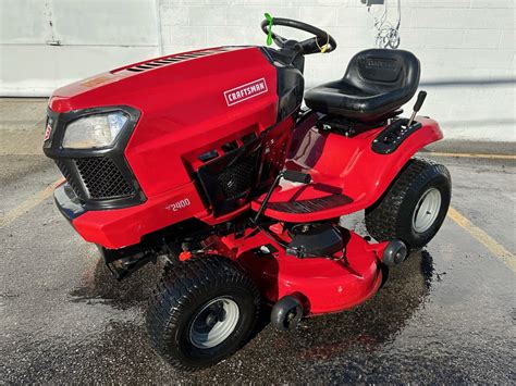 46 Craftsman T2400 Riding Lawn Tractor W 19hp Engine Automatic