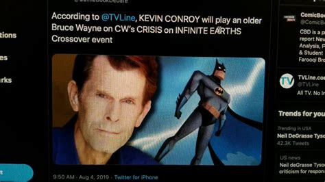 Kevin Conroy To Play Live Action Bruce Wayne In Cw Crisis Crossover Youtube