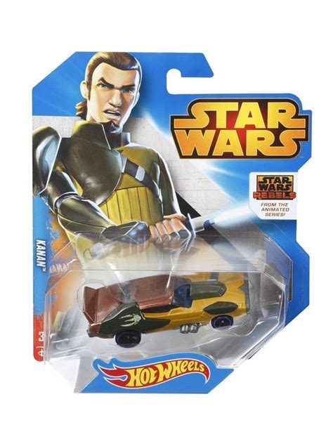 CNB53 Машинка металлическая игрушка Hot Wheels тематическая коллекционная модель STAR WARS KANAN