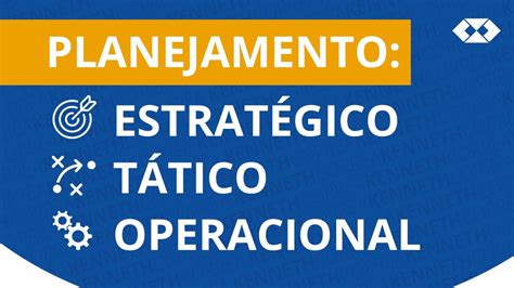 Planejamento Estrat Gico T Tico E Operacional Etapas Do Planejamento