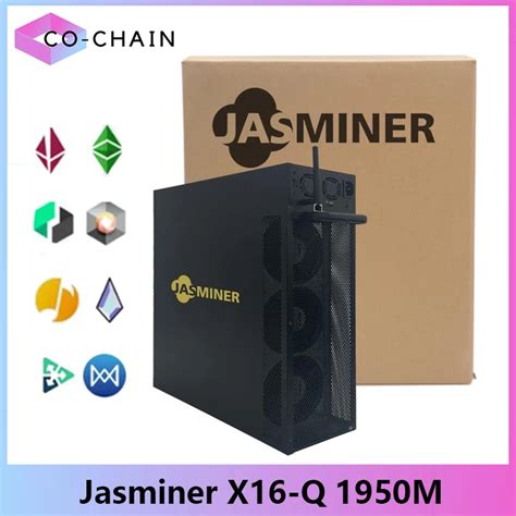 New Jasminer X16 Q 1950MH 620W 8G Miner ETC Ethereum Octa ETHW ETHF ZIL