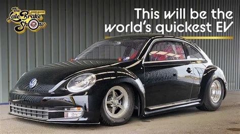 This VW Beetle Drag Racing EV Has 6,500 HP From Four Motors