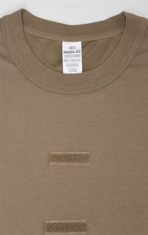 Футболка армейская с липучкой coyote Германия, купить в Интернет ...