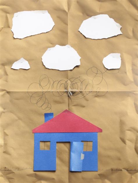 Lot - BILL BRAUN "BLUE HOUSE" TROMPE L'OEIL PAINTING