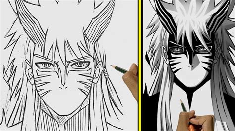 Drawing Naruto Entering God Otsutsuki Mode Boruto Naruto Next