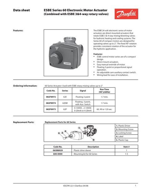 Esbe Way Valve Actuator Informacionpublica Svet Gob Gt