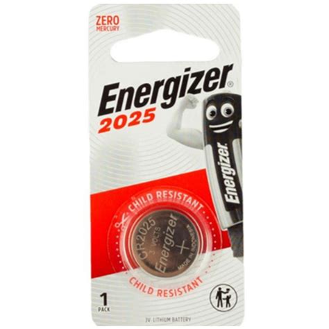 Energizer 2025 Batteries 4 Pack 3V Lithium Coin 45 OFF