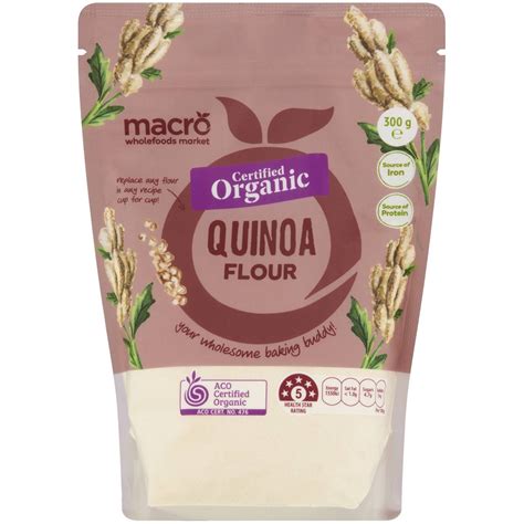 Macro Organic Quinoa Flour 300g | Woolworths