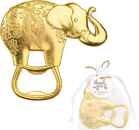 Cairiac Elephant Bottle Opener Party Souvenirs For Guests